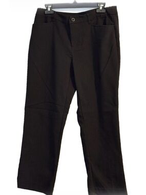 Christopher & Banks Black Dress Pants Trousers Women’s Size 10 Mid Rise